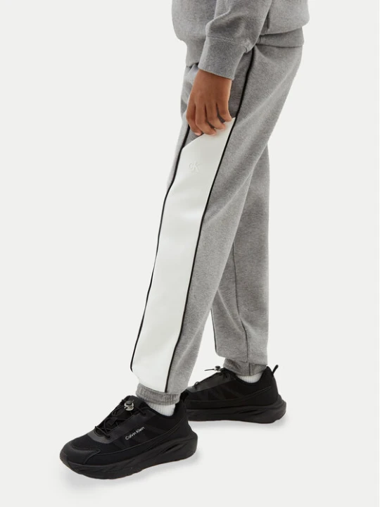 Zdjęcie produktu Calvin Klein Jeans Spodnie dresowe LVCKTJC41B Szary Regular Fit