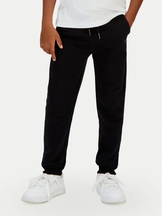 Zdjęcie produktu Calvin Klein Jeans Spodnie dresowe Mini Badge LV1CKSJC53 Czarny Regular Fit