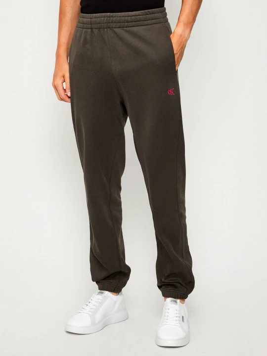 Zdjęcie produktu Calvin Klein Jeans Spodnie dresowe | Regular Fit grafitowy