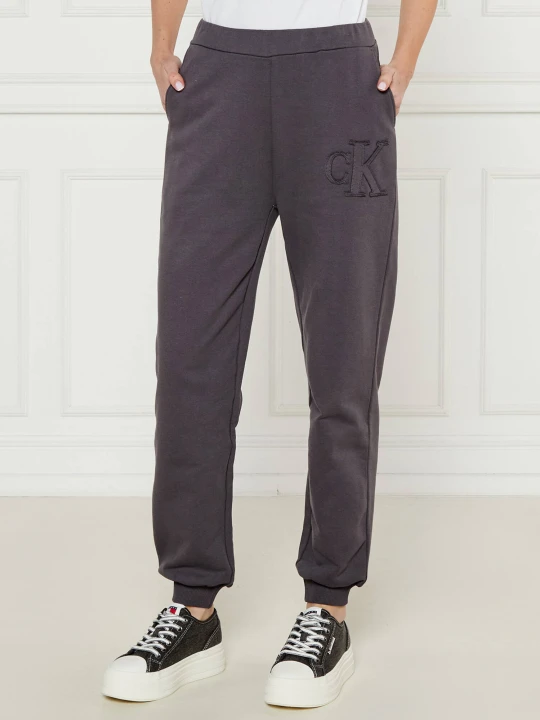 Zdjęcie produktu Calvin Klein Jeans Spodnie dresowe | Regular Fit fioletowy