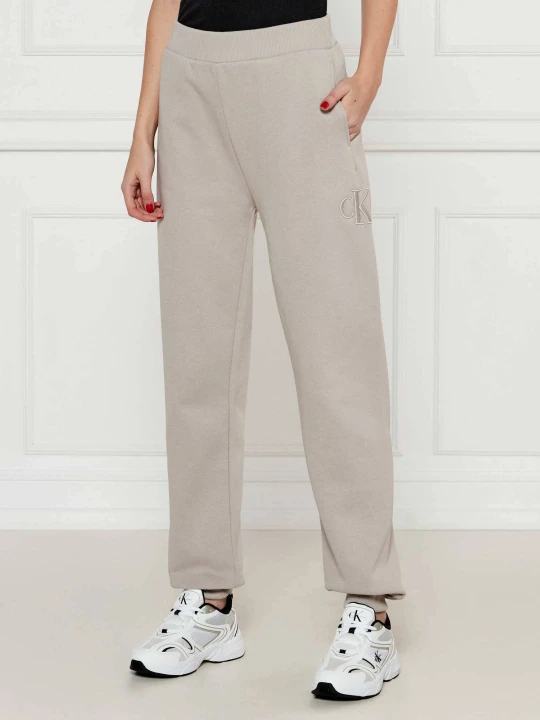 Zdjęcie produktu Calvin Klein Jeans Spodnie dresowe | Regular Fit beżowy