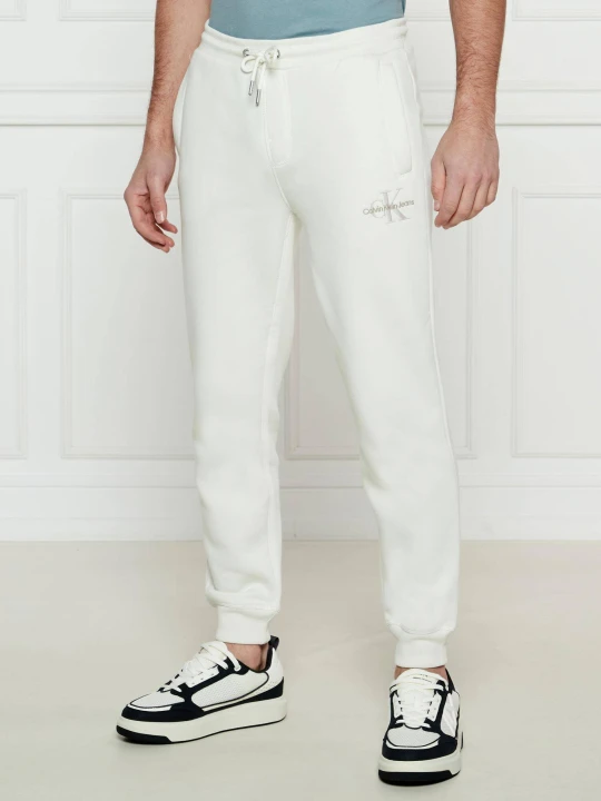 Zdjęcie produktu Calvin Klein Jeans Spodnie dresowe | Regular Fit ecru