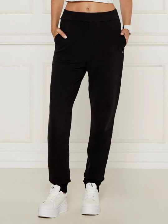 Zdjęcie produktu Calvin Klein Jeans Spodnie dresowe | Regular Fit czarny
