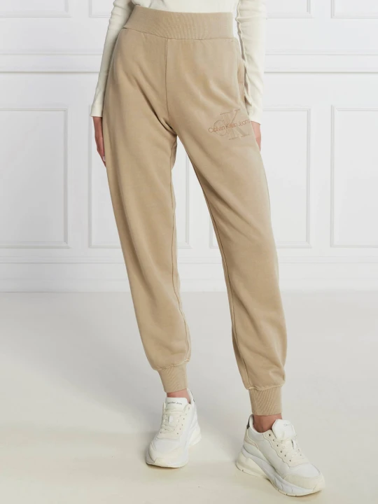 Zdjęcie produktu Calvin Klein Jeans Spodnie dresowe | Regular Fit beżowy