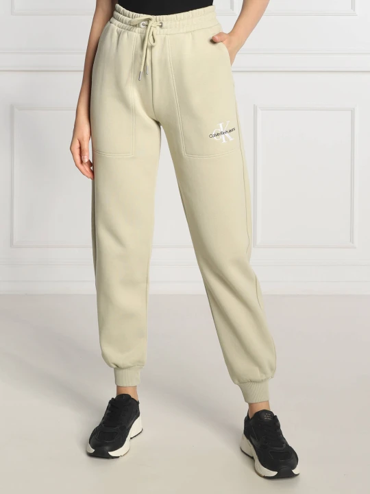 Zdjęcie produktu Calvin Klein Jeans Spodnie dresowe | Regular Fit zielony