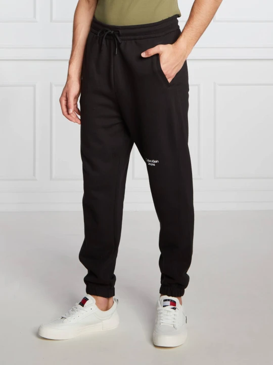 Zdjęcie produktu Calvin Klein Jeans Spodnie dresowe | Regular Fit czarny