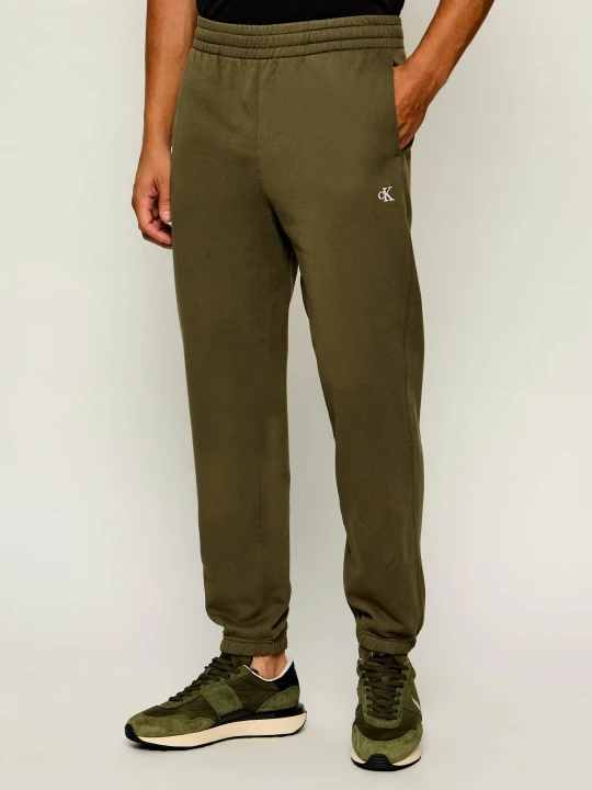 Zdjęcie produktu Calvin Klein Jeans Spodnie dresowe | Regular Fit oliwkowy