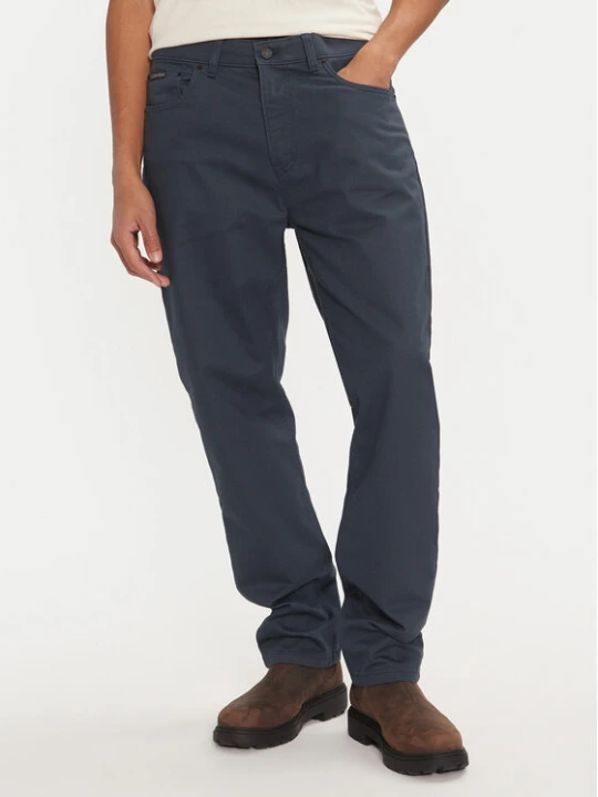 Zdjęcie produktu Calvin Klein Jeans Spodnie materiałowe J30J326263 Niebieski Straight Fit