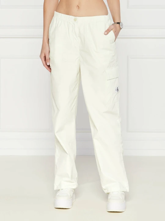 Zdjęcie produktu Calvin Klein Jeans Spodnie cargo | Regular Fit ecru