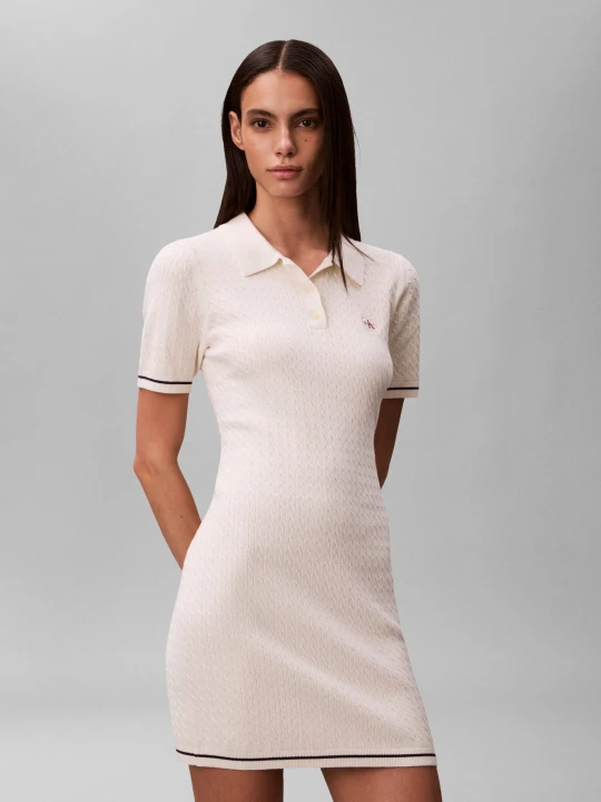 Zdjęcie produktu Calvin Klein Jeans Sukienka ecru