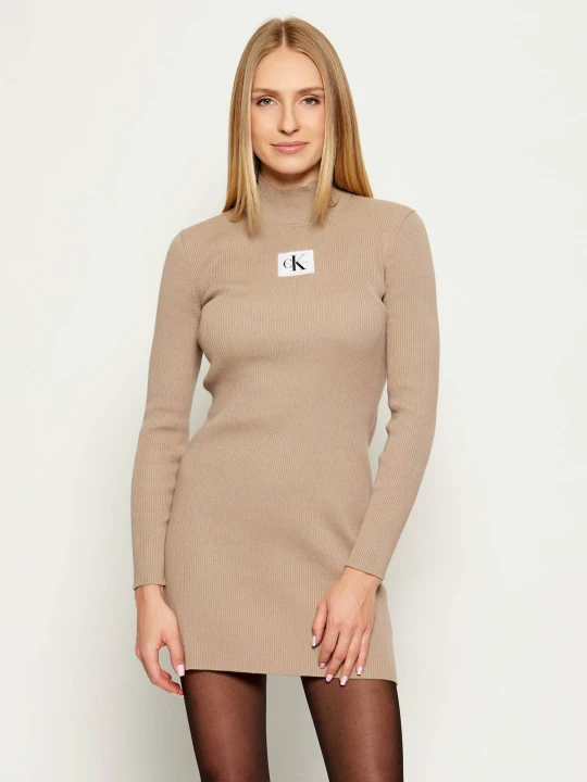 Zdjęcie produktu Calvin Klein Jeans Sukienka beżowy