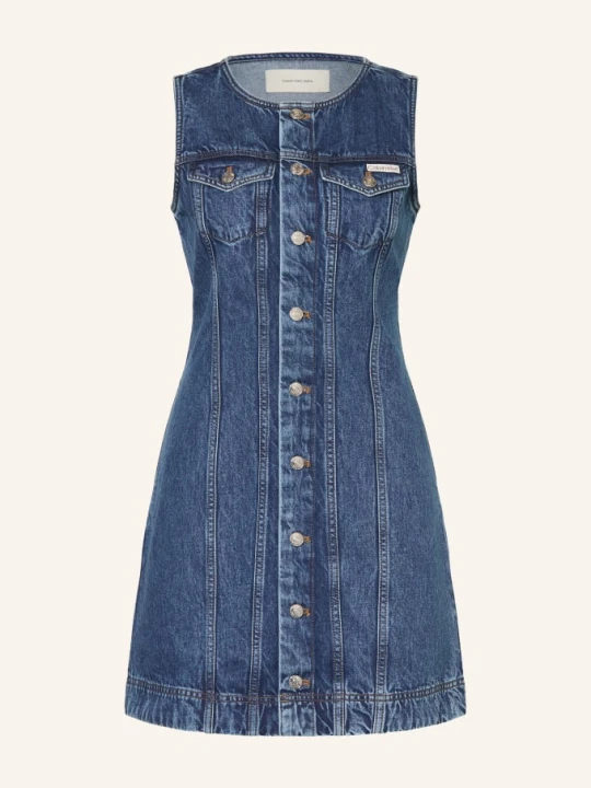 Zdjęcie produktu Calvin Klein Jeans Sukienka Jeansowa blau GRANATOWY