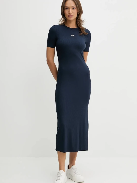 Zdjęcie produktu Calvin Klein Jeans sukienka granatowy