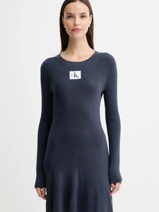 Zdjęcie produktu Calvin Klein Jeans sukienka granatowy