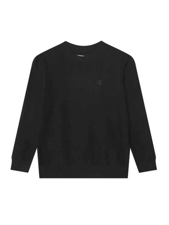 Zdjęcie produktu Calvin Klein Jeans Sweter Basic IB0IB02641 Czarny Regular Fit