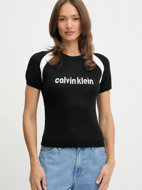 Zdjęcie produktu Calvin Klein Jeans sweter czarny