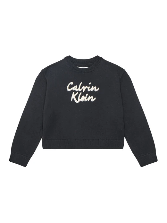 Zdjęcie produktu Calvin Klein Jeans Sweter IG0IG02971 M Czarny Regular Fit