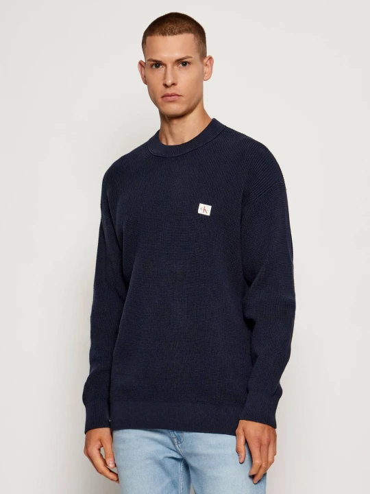 Zdjęcie produktu Calvin Klein Jeans Sweter | Loose fit granatowy