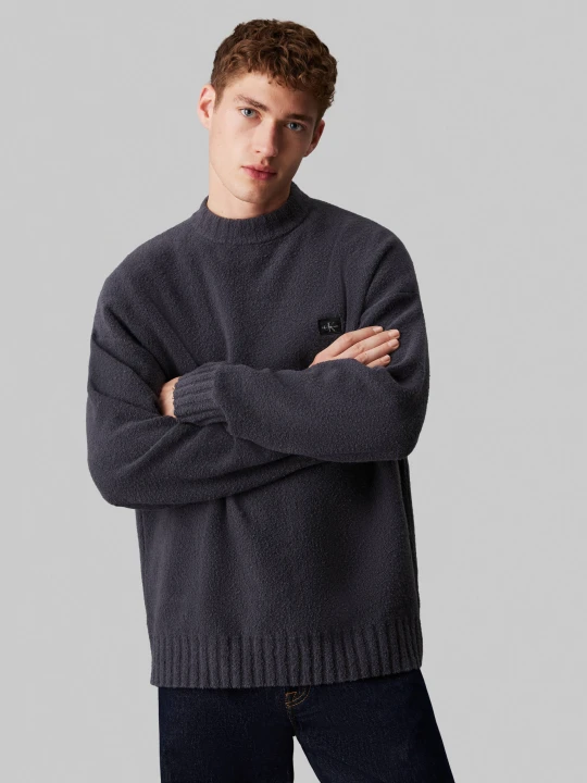 Zdjęcie produktu Calvin Klein Jeans Sweter | Loose fit granatowy