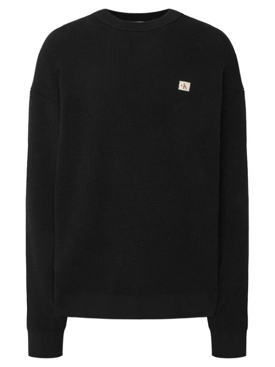 Zdjęcie produktu Calvin Klein Jeans Sweter LV04RD313G Czarny Regular Fit