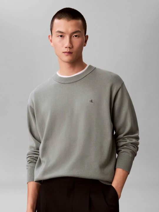 Zdjęcie produktu Calvin Klein Jeans Sweter | Regular Fit zielony