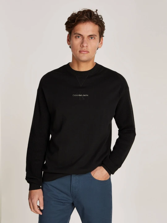 Zdjęcie produktu Calvin Klein Jeans Sweter | Regular Fit czarny