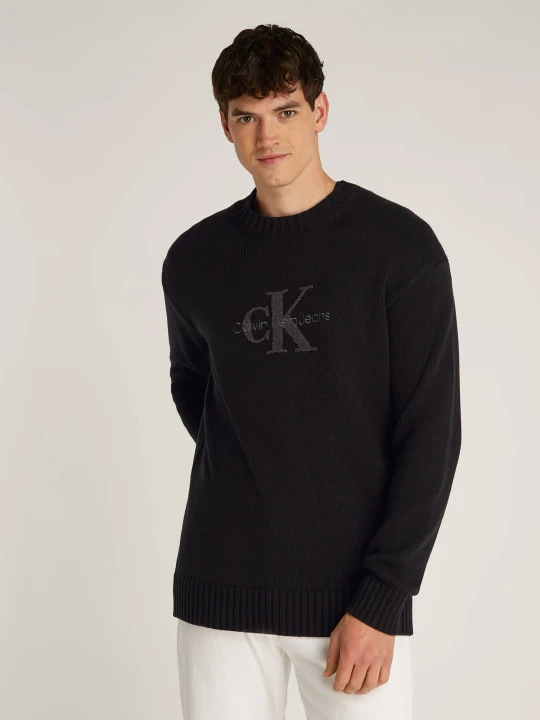 Zdjęcie produktu Calvin Klein Jeans Sweter | Regular Fit czarny