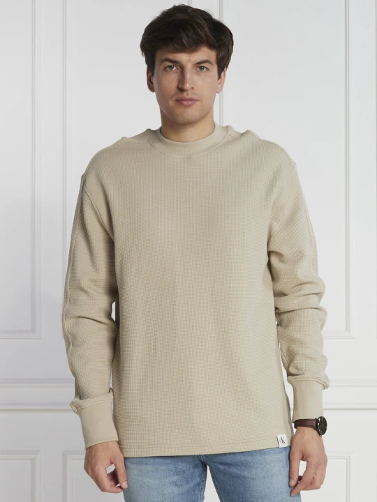 Zdjęcie produktu Calvin Klein Jeans Sweter | Regular Fit beżowy