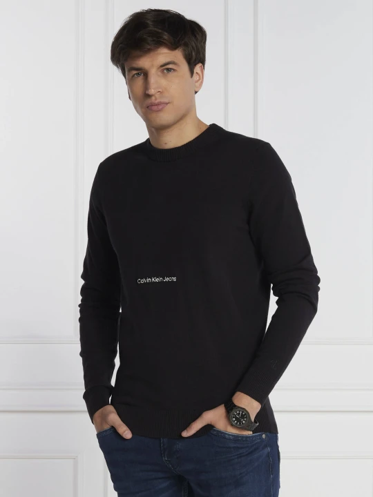 Zdjęcie produktu Calvin Klein Jeans Sweter | Regular Fit czarny