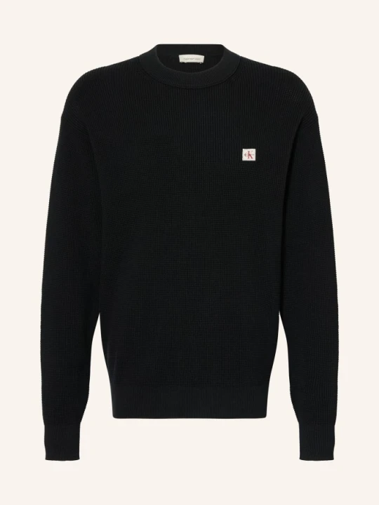 Zdjęcie produktu Calvin Klein Jeans Sweter schwarz CZARNY
