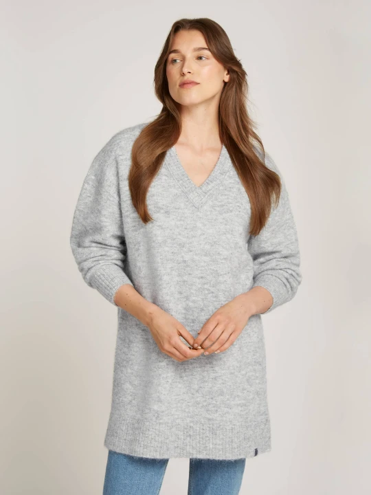 Zdjęcie produktu Calvin Klein Jeans Sweter | z dodatkiem wełny szary