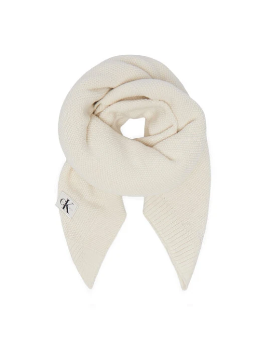 Zdjęcie produktu Calvin Klein Jeans Szalik Knit Baby Blanket Giftbox LVCKFJN08N Kremowy