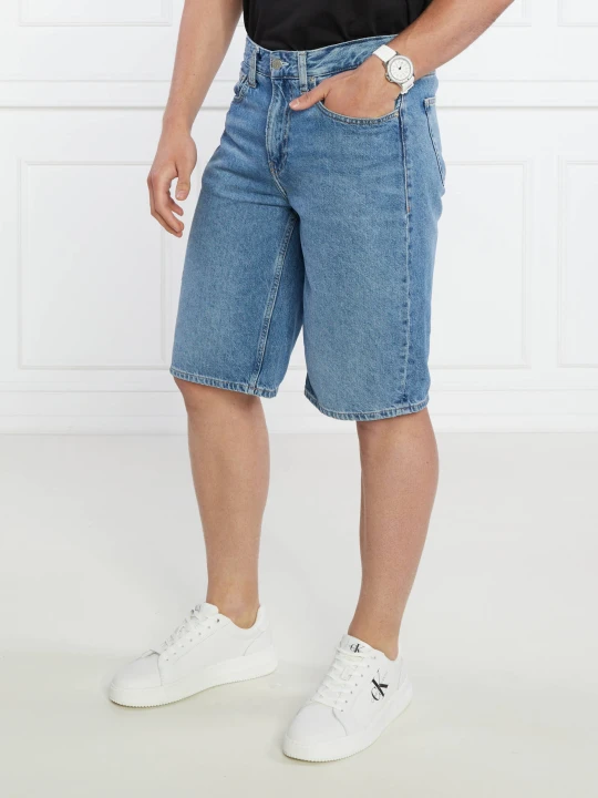 Zdjęcie produktu Calvin Klein Jeans Szorty 90S LOOSE SHORT | Relaxed fit niebieski