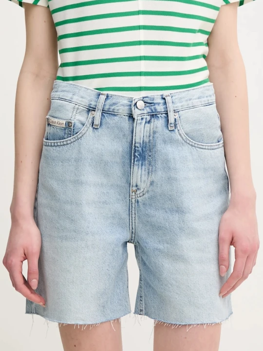 Zdjęcie produktu Calvin Klein Jeans szorty jeansowe niebieski