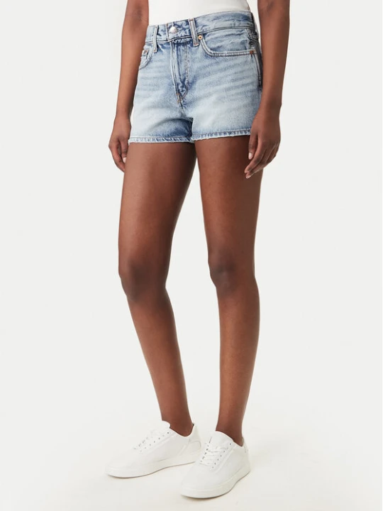 Zdjęcie produktu Calvin Klein Jeans Szorty jeansowe LV047F770G Niebieski Slim Fit