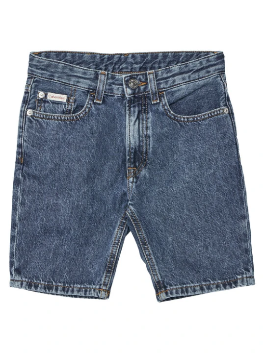 Zdjęcie produktu Calvin Klein Jeans Szorty jeansowe LVCKSJC42B Niebieski Regular Fit