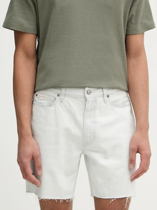 Zdjęcie produktu Calvin Klein Jeans szorty męskie bawełniane niebieski