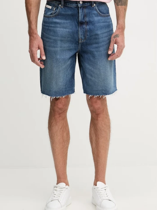 Zdjęcie produktu Calvin Klein Jeans szorty męskie jeansowe niebieski