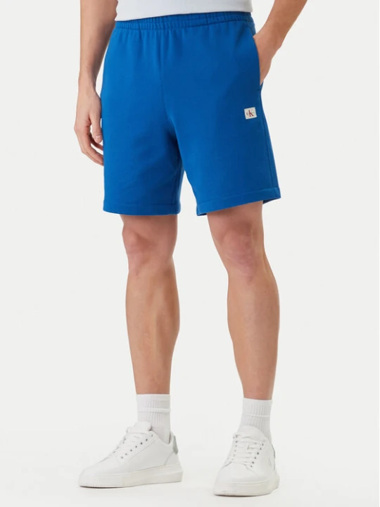 Zdjęcie produktu Calvin Klein Jeans Szorty sportowe LV04RF282G Niebieski Regular Fit