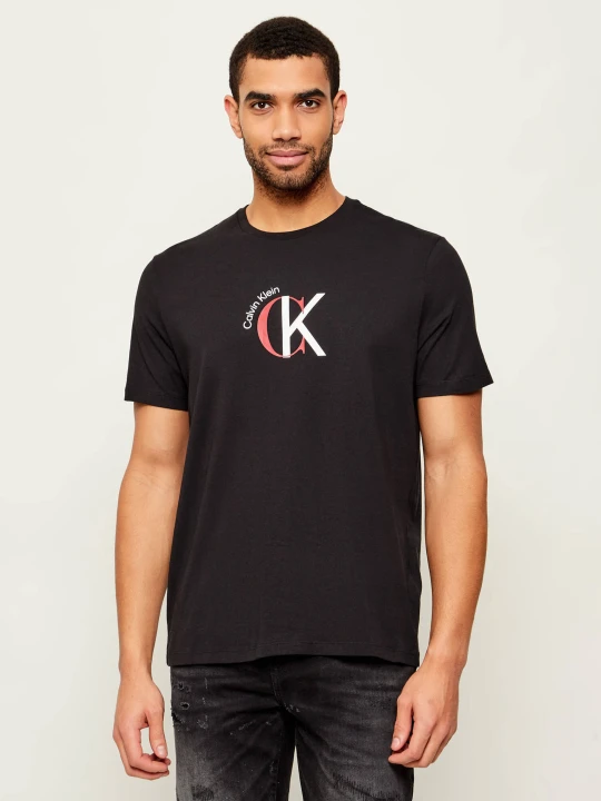 Zdjęcie produktu Calvin Klein Jeans T-shirt 2TONE CK GRAPHIC | Regular Fit czarny