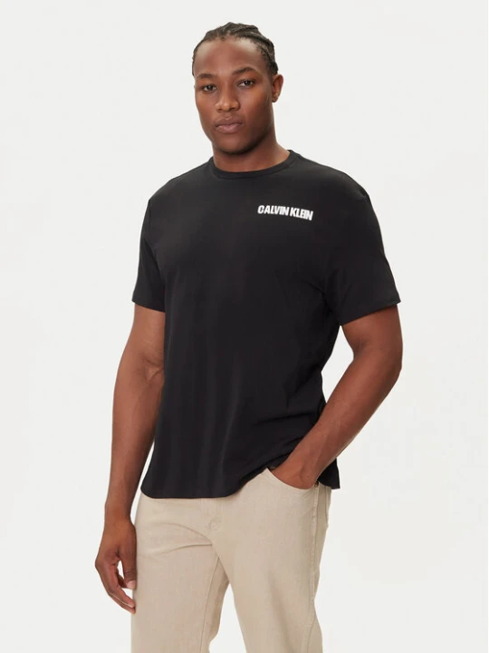 Zdjęcie produktu Calvin Klein Jeans T-Shirt 3D Box Graphic LV04RC805G Czarny Regular Fit