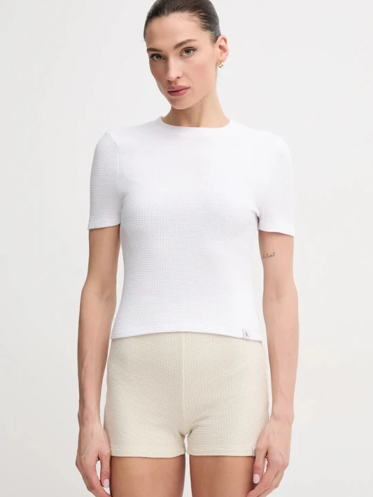 Zdjęcie produktu Calvin Klein Jeans t-shirt biały
