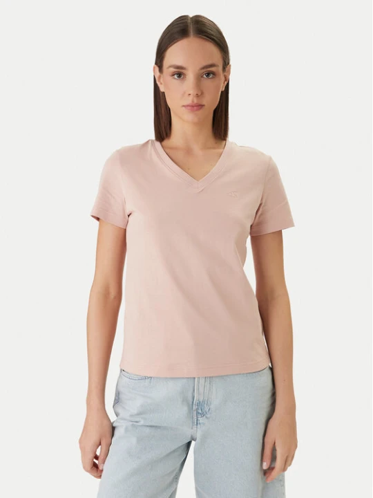Zdjęcie produktu Calvin Klein Jeans T-Shirt Archive LV047B205G Pomarańczowy Regular Fit