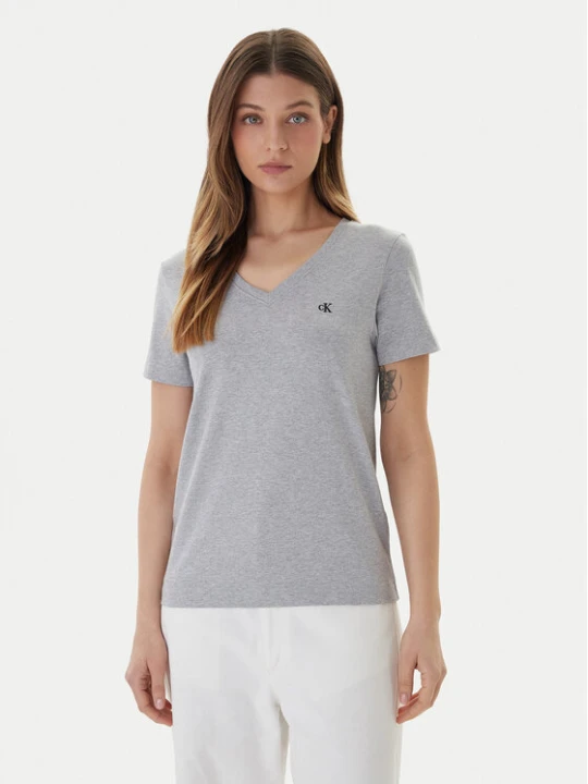 Zdjęcie produktu Calvin Klein Jeans T-Shirt Archive LV047B205G Szary Regular Fit
