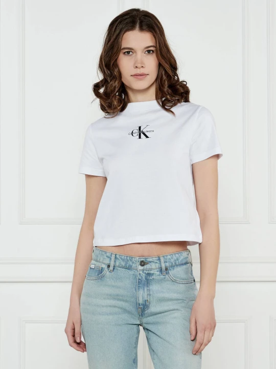 Zdjęcie produktu Calvin Klein Jeans T-shirt Baby | Cropped Fit