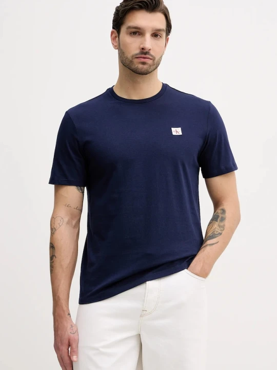 Zdjęcie produktu Calvin Klein Jeans T-shirt męski bawełniany 2-pack granatowy