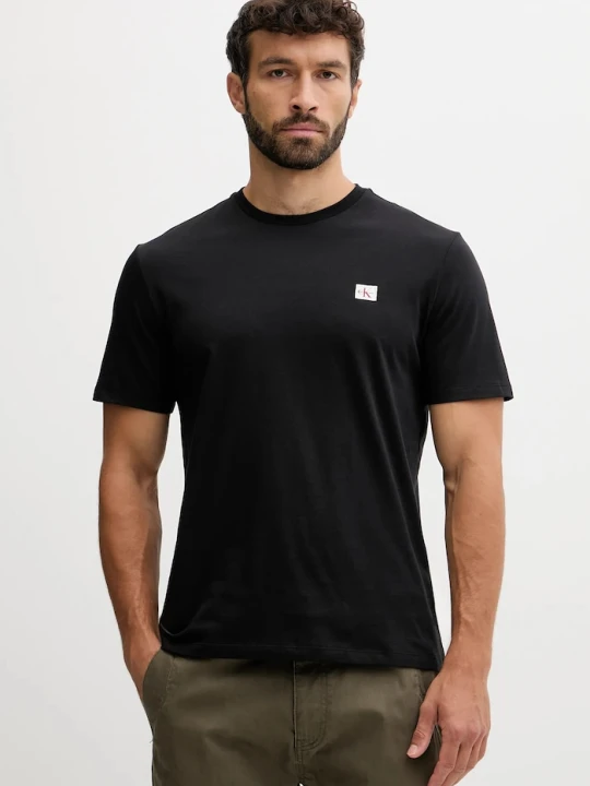 Zdjęcie produktu Calvin Klein Jeans T-shirt męski bawełniany 2-pack czarny