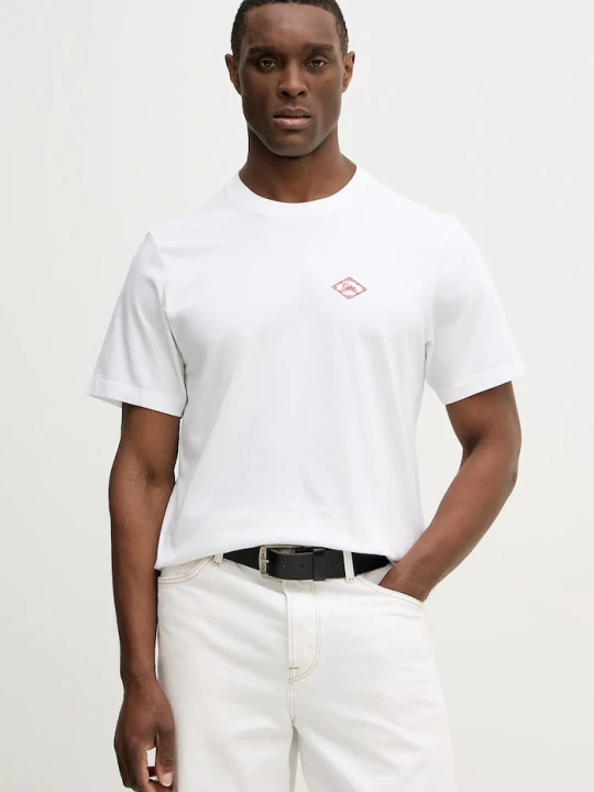 Zdjęcie produktu Calvin Klein Jeans t-shirt bawełniany biały