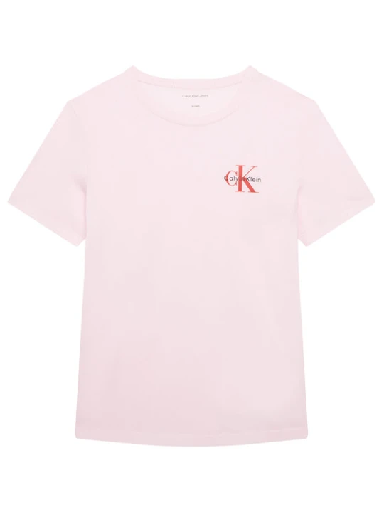 Zdjęcie produktu Calvin Klein Jeans T-Shirt Chest Monologo IU0IU00719 Różowy Regular Fit