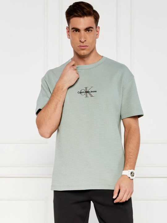 Zdjęcie produktu Calvin Klein Jeans T-shirt CITY GRID | Regular Fit miętowy